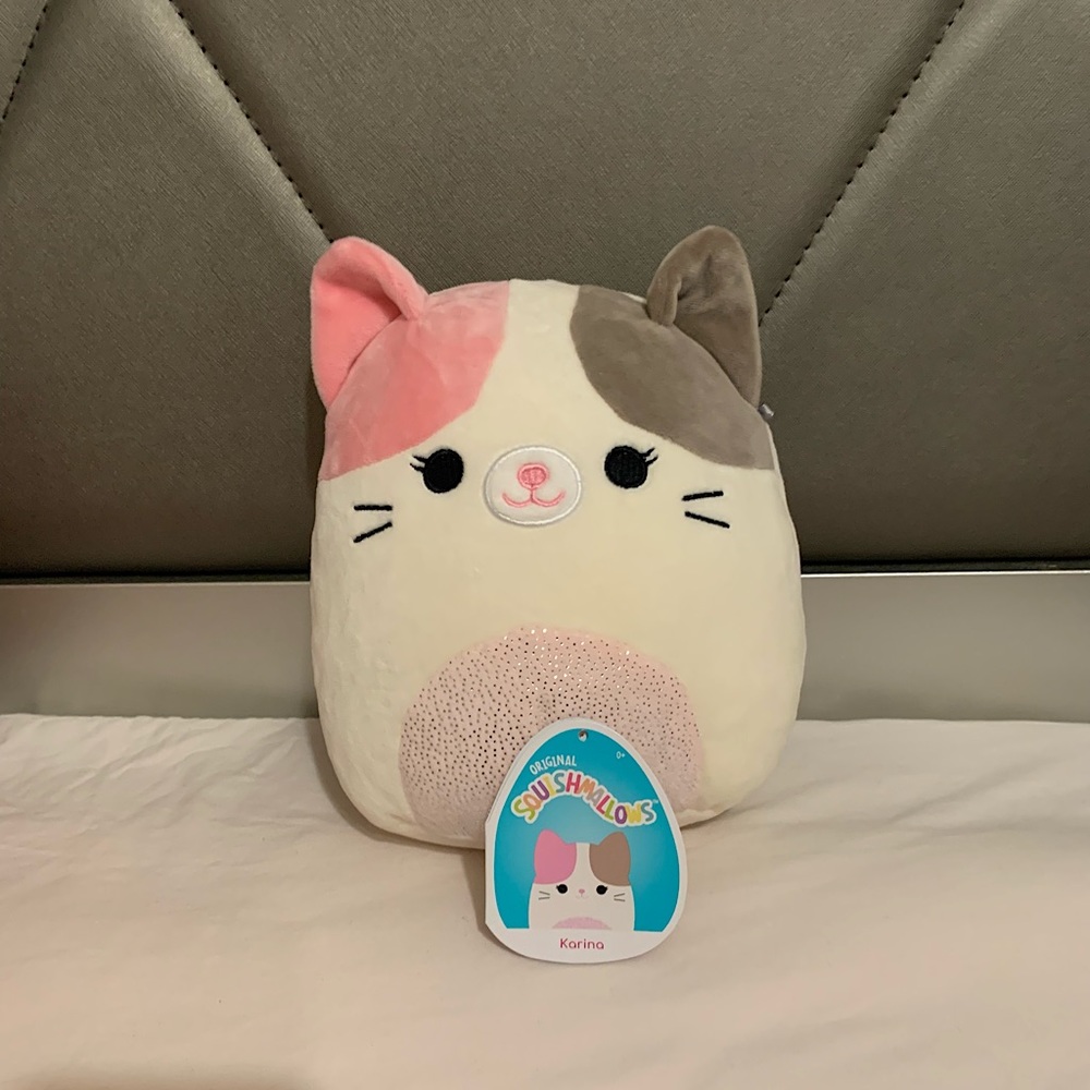Squishmallows Karina the cat 7”